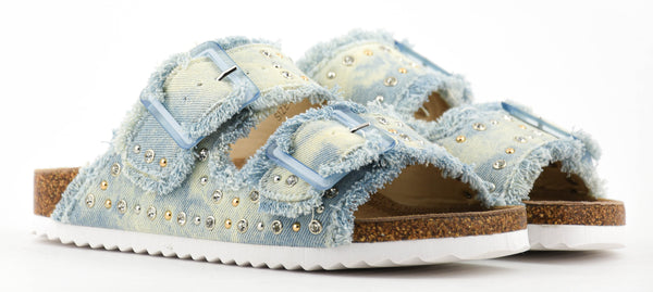 Paul Warmer COLORS OF CALIFORNIA TWO BUCKLE DENIM