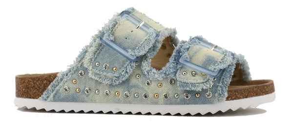 paul warmer COLORS OF CALIFORNIA TWO BUCKLE DENIM