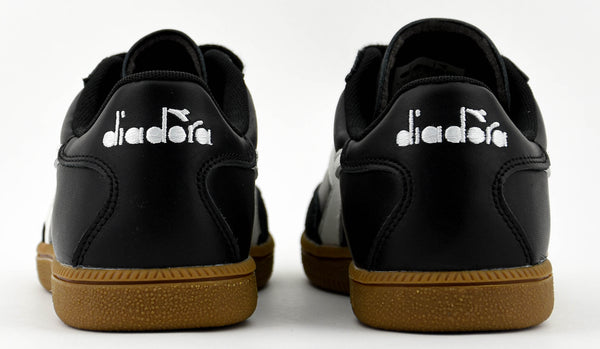 Paul Warmer DIADORA TRAINER SNEAKER BLACK WHITE
