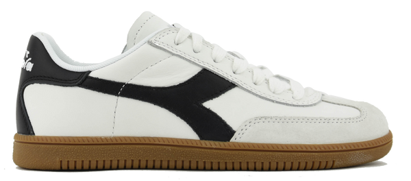 paul warmer DIADORA TRAINER SNEAKER WHITE BLACK