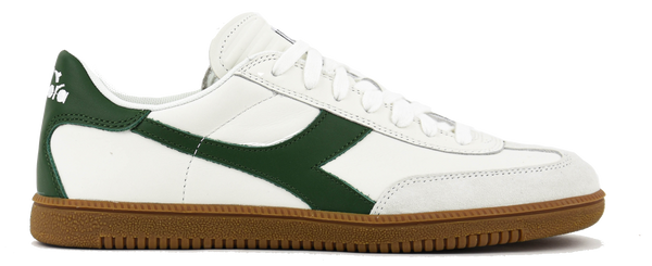 paul warmer DIADORA TRAINER SNEAKER WHITE GREEN