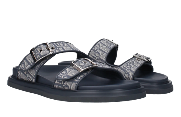 Paul Warmer DIOR AQUA DUBBLE BAND SANDAL BLUE