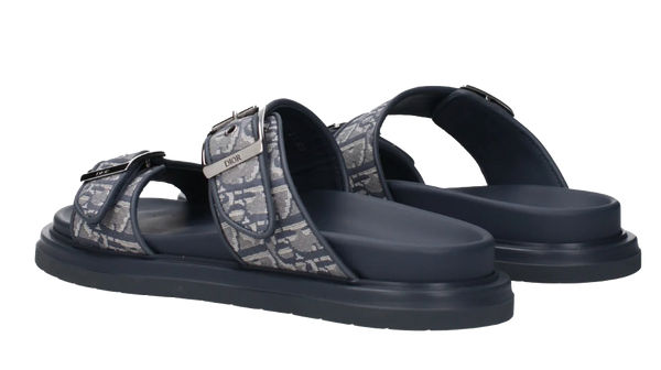 Paul Warmer DIOR AQUA DUBBLE BAND SANDAL BLUE