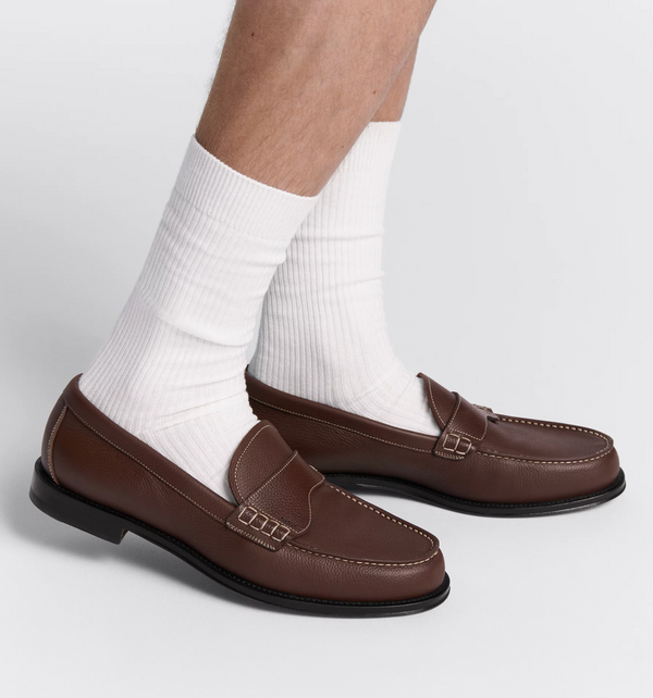 Paul Warmer DIOR GRANVILLE LOAFER DARK BROWN