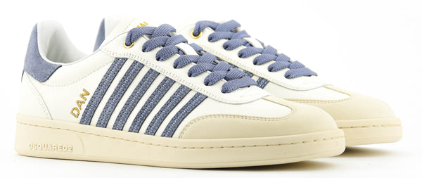 Paul Warmer DSQUARED2 BOXER SNEAKER MILK NAVY