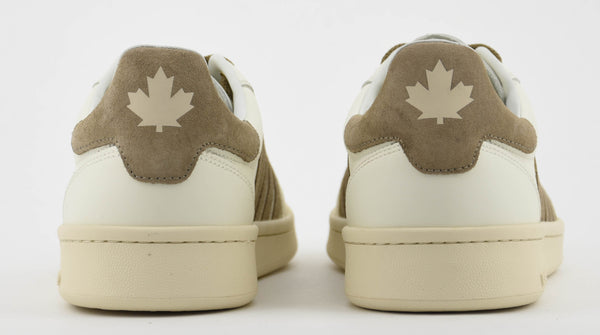 Paul Warmer DSQUARED2 BOXER SNEAKER MILK TOBACCO