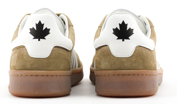 Paul Warmer DSQUARED2 BOXER SNEAKER Tobacco White