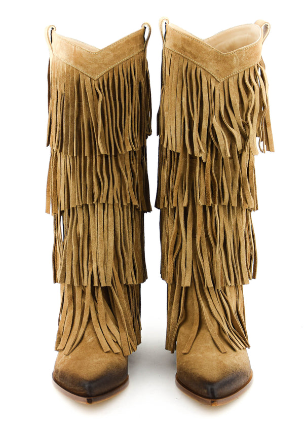 Paul Warmer ELENA IACHI BOHO BOOT CAMEL