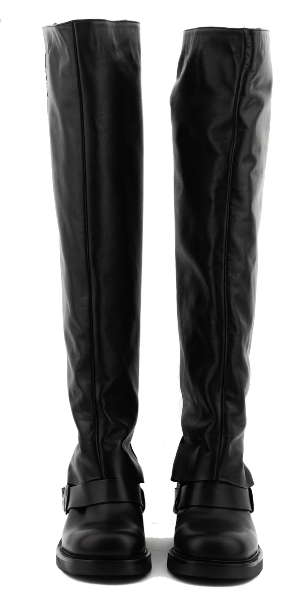 Paul Warmer ELENA IACHI HOODED BIKER BLACK