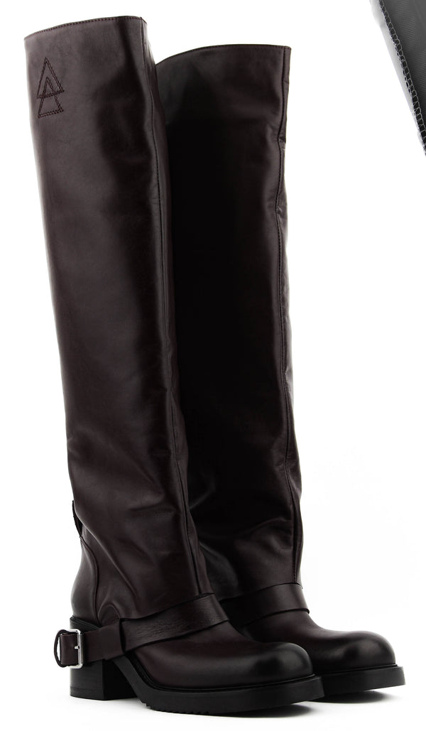 Paul Warmer ELENA IACHI HOODED BIKER BORDO