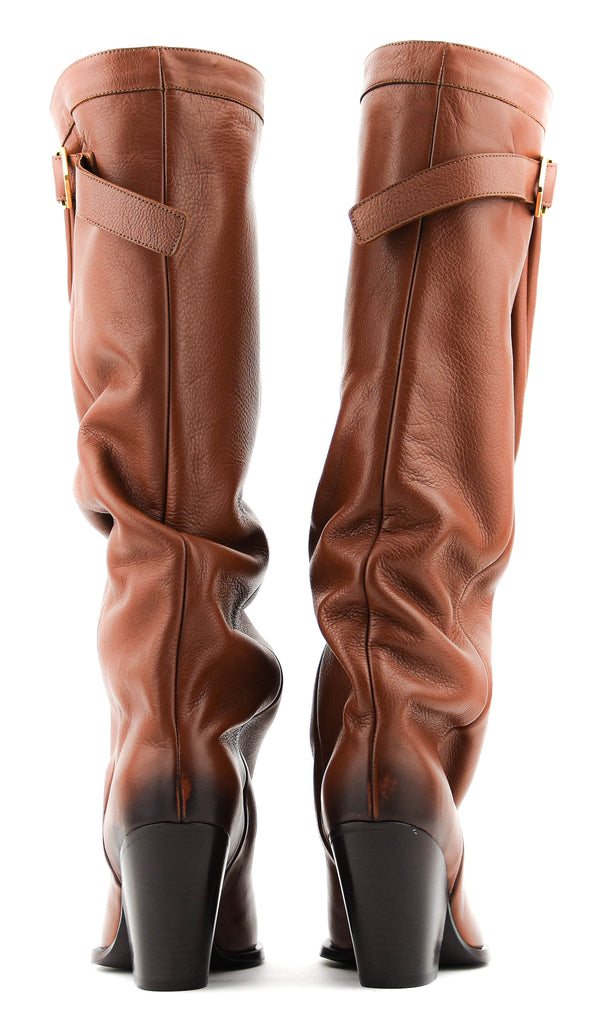 Paul Warmer ELENA IACHI PEGGY BOOT COGNAQ