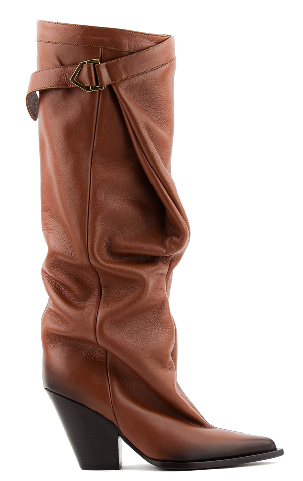 paul warmer ELENA IACHI PEGGY BOOT COGNAQ