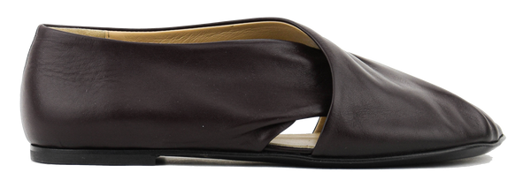 paul warmer ELENA IACHI SOFT CROSS LOAFER BORDO