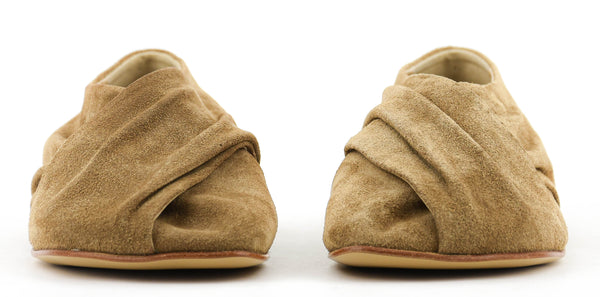 Paul Warmer ELENA IACHI SOFT CROSS LOAFER CAMEL