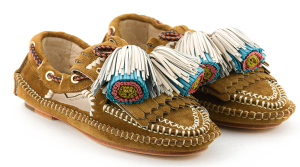 Paul Warmer ELENA IACHI TIBET LOAFER TAN