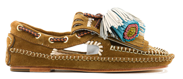 paul warmer ELENA IACHI TIBET LOAFER TAN