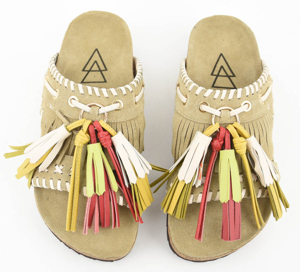 Paul Warmer ELENA IACHI TIBET SANDAL BEIGE