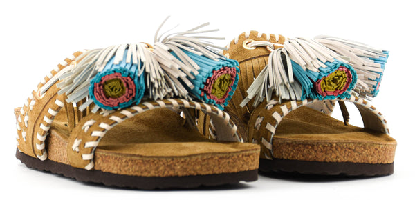 Paul Warmer ELENA IACHI TIBET SANDAL TAN