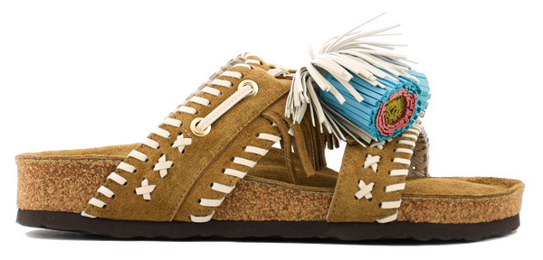 paul warmer ELENA IACHI TIBET SANDAL TAN