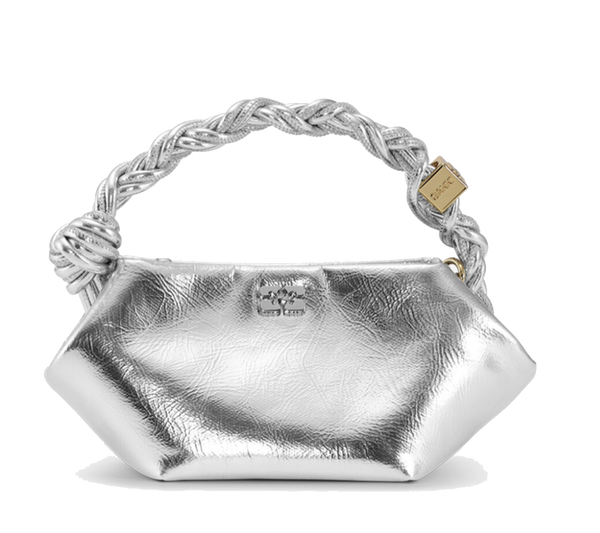 paul warmer GANNI BOU BAG MINI SILVER