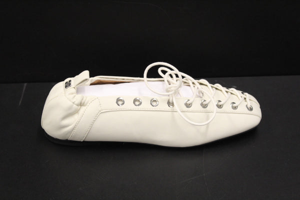 Paul Warmer GANNI EGRET EYELETS BALLERINA