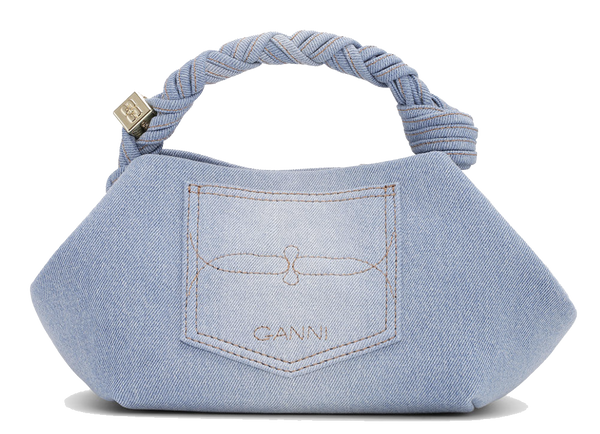 Paul Warmer GANNI FADED DENIM BOU BAG