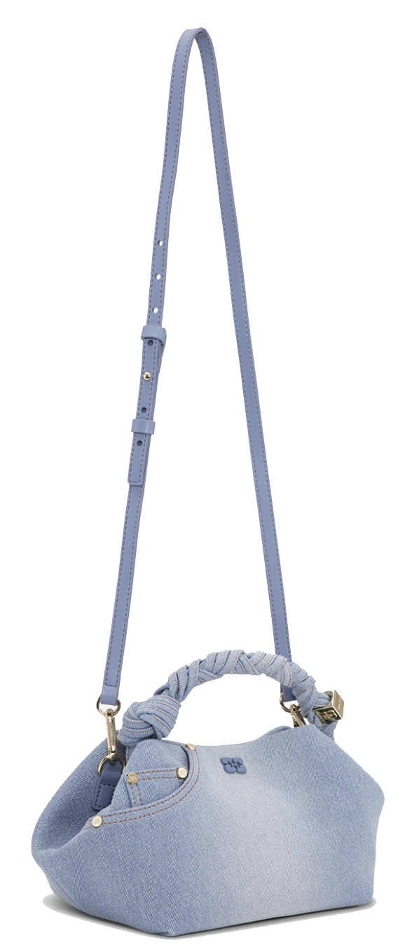 Paul Warmer GANNI FADED DENIM BOU BAG