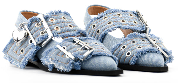 Paul Warmer GANNI FEMININI DENIM BUCKLE