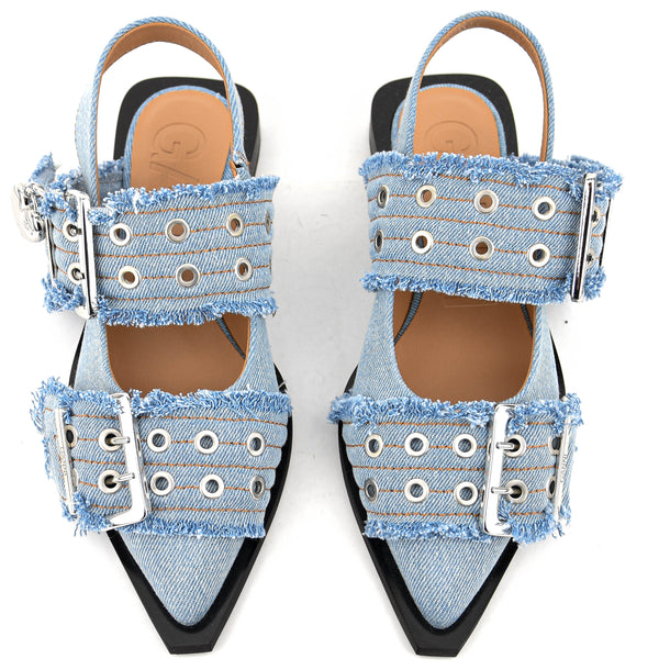 Paul Warmer GANNI FEMININI DENIM BUCKLE