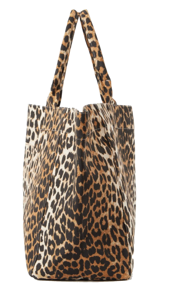 Paul Warmer GANNI LEOPARD XXL SHOPPER