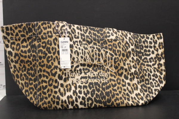 Paul Warmer GANNI LEOPARD XXL SHOPPER