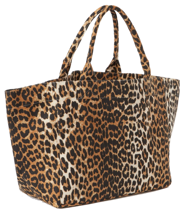 Paul Warmer GANNI LEOPARD XXL SHOPPER
