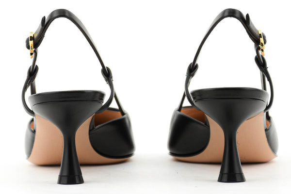 Paul Warmer GIANVITO ROSSI ASCENT 55 BLACK SLING