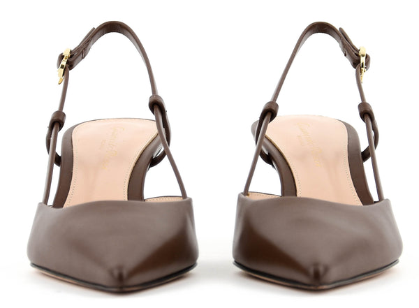 Paul Warmer GIANVITO ROSSI ASCENT SLINBACK 55 RED