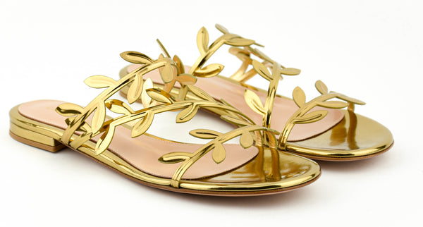 Paul Warmer GIANVITO ROSSI FLAVIA 05 SANDAL GOLD