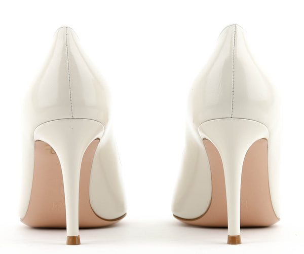 Paul Warmer GIANVITO ROSSI GIANVITO 85 PUMP WHITE