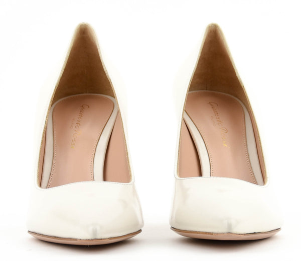 Paul Warmer GIANVITO ROSSI GIANVITO 85 PUMP WHITE