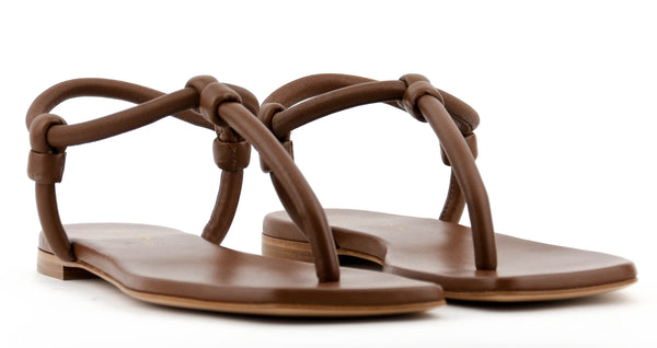 Paul Warmer GIANVITO ROSSI JUNO THONG 05 CUOIO