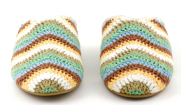 Paul Warmer GIO. BELLA ZIGZAG MULE GREEN