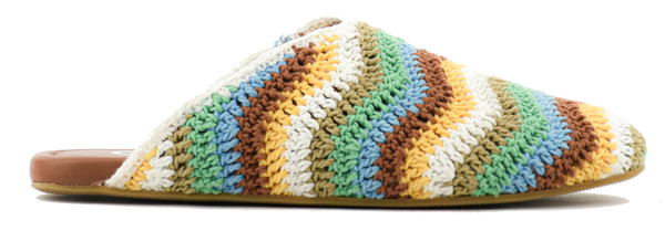 Paul Warmer GIO. BELLA ZIGZAG MULE GREEN