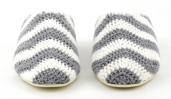 Paul Warmer GIO. BELLA ZIGZAG MULE GREY