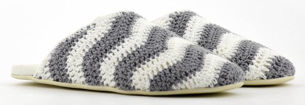 Paul Warmer GIO. BELLA ZIGZAG MULE GREY