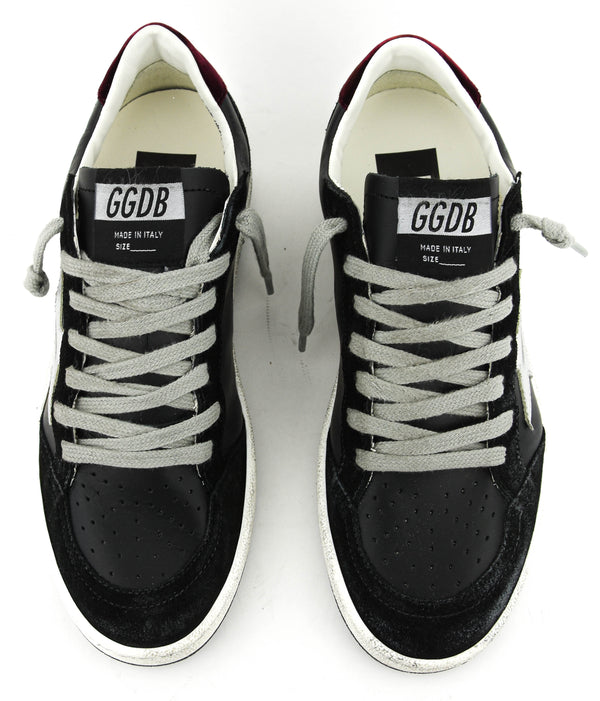 Paul Warmer GOLDEN GOOSE BALLSTAR BLACK SILVER RED