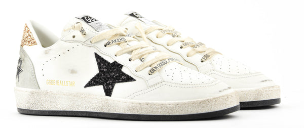Paul Warmer GOLDEN GOOSE BALLSTAR WHITE BLACK