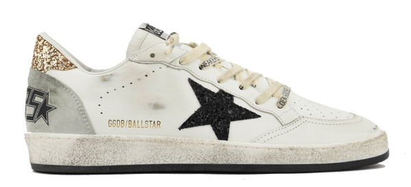 paul warmer GOLDEN GOOSE BALLSTAR WHITE BLACK