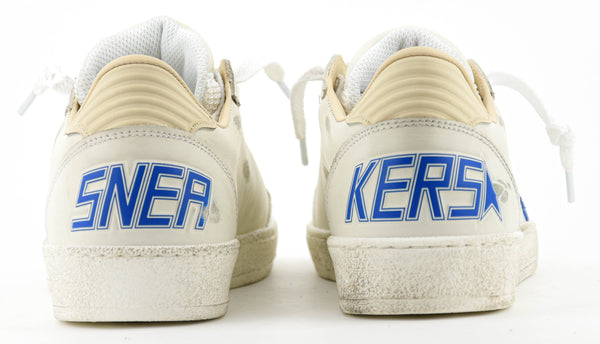 Paul Warmer GOLDEN GOOSE BALLSTAR WHITE BLUE