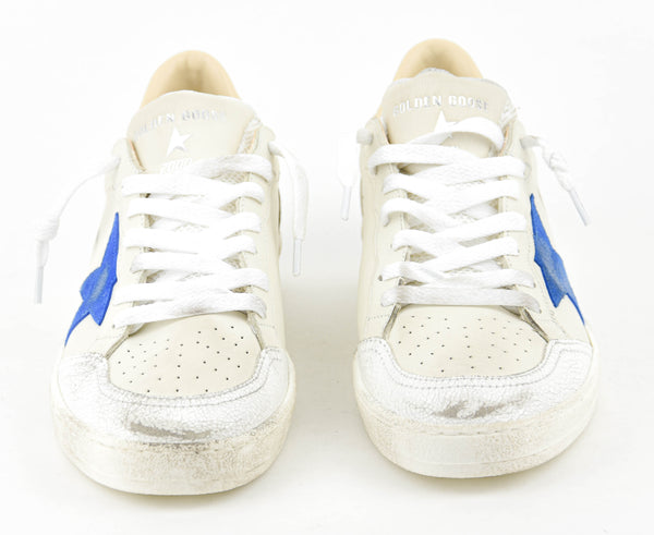 Paul Warmer GOLDEN GOOSE BALLSTAR WHITE BLUE