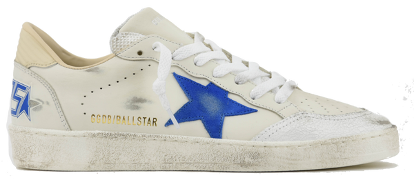 paul warmer GOLDEN GOOSE BALLSTAR WHITE BLUE