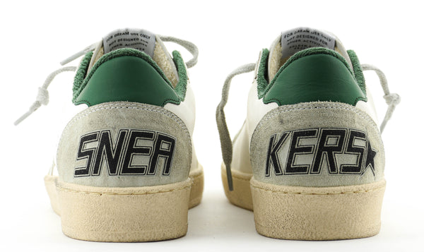 Paul Warmer GOLDEN GOOSE BALLSTAR WHITE GREEN