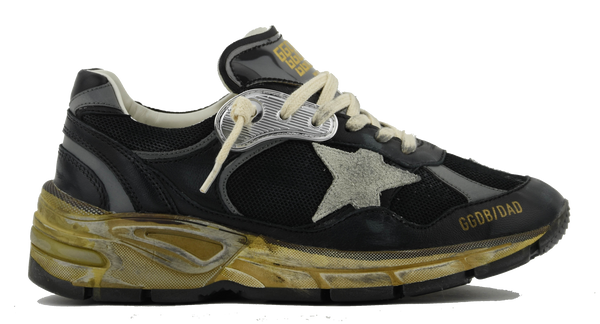 paul warmer GOLDEN GOOSE DAD STAR BLACK SILVER